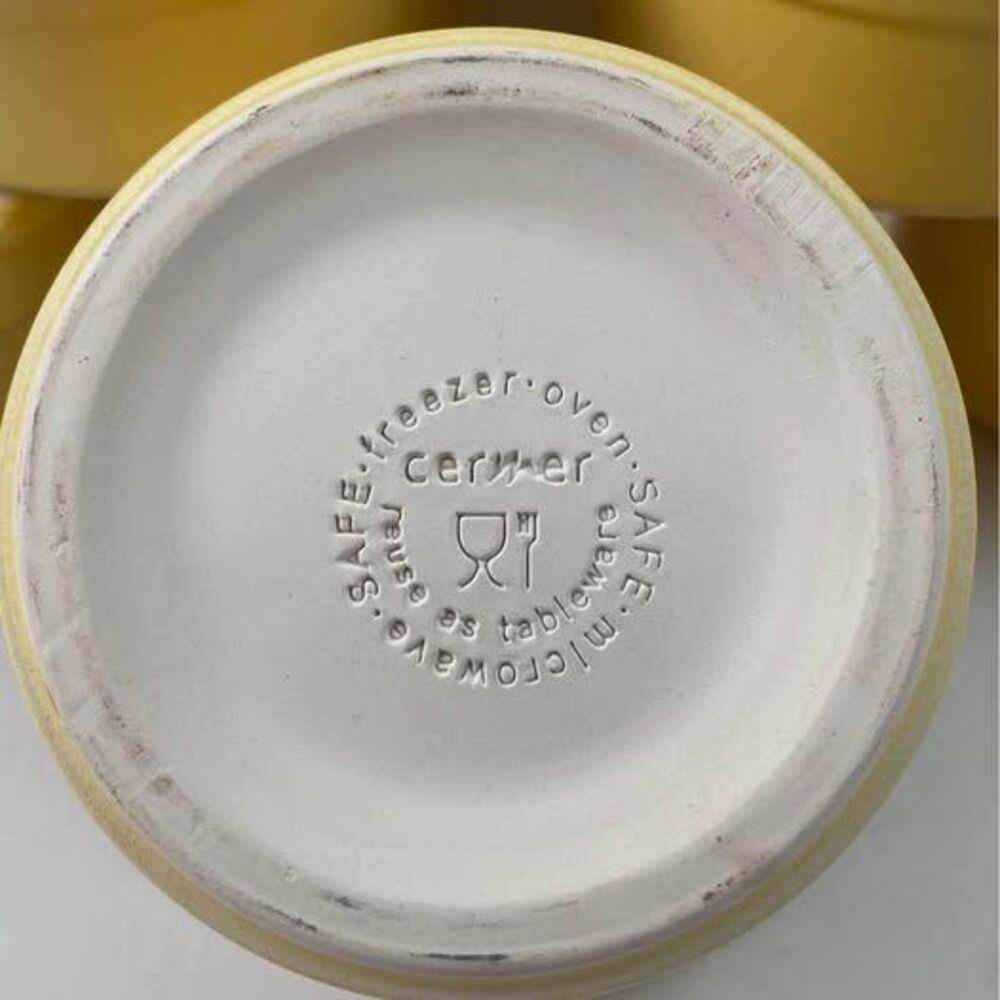 Cermer Ramekin (Set of 6) yellow - Picture 3 of 3